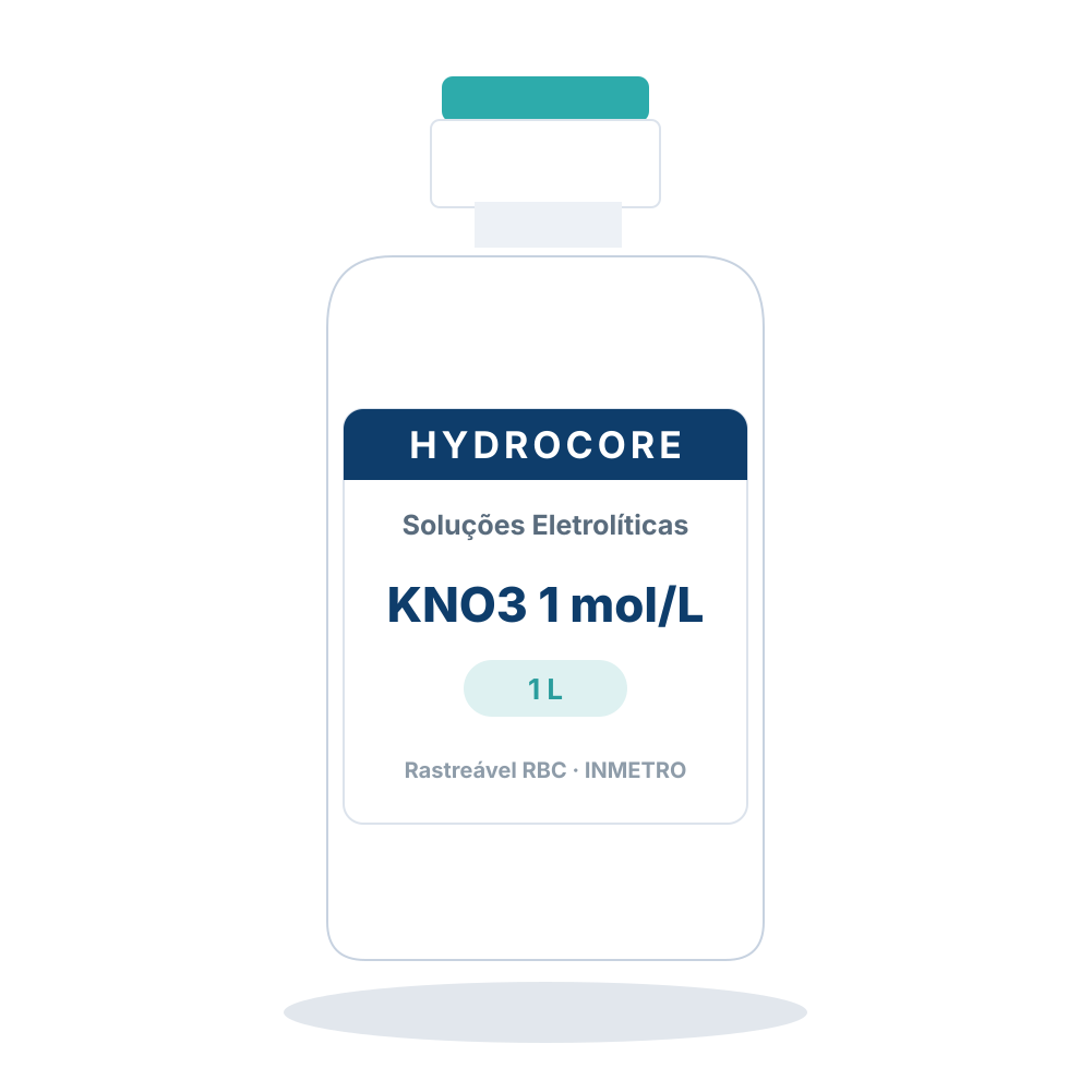Solução Eletrolítica KNO₃ 1 mol/L (1 L)