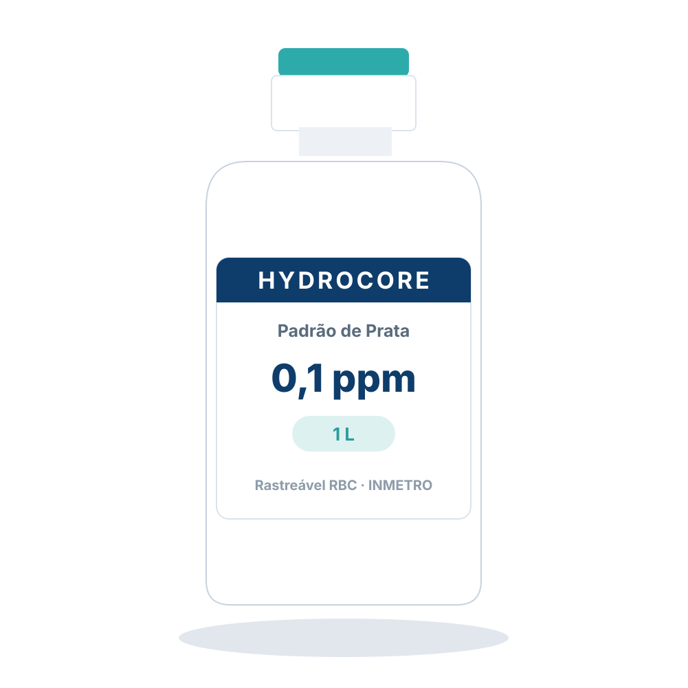 Solução Padrão de Prata 0,1 ppm para ISE (1 L)