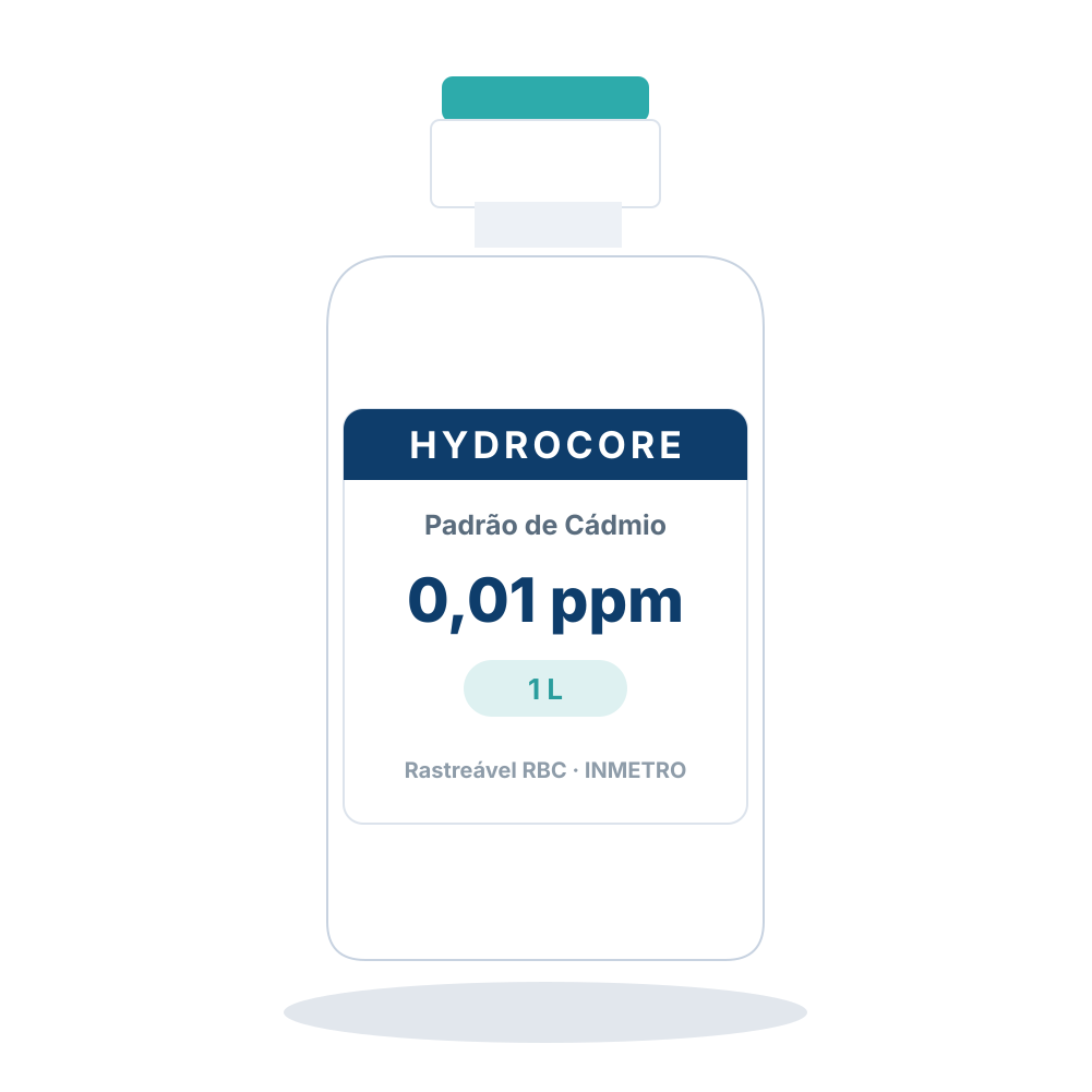 Solução Padrão de Cádmio 0,01 ppm para ISE (1 L)