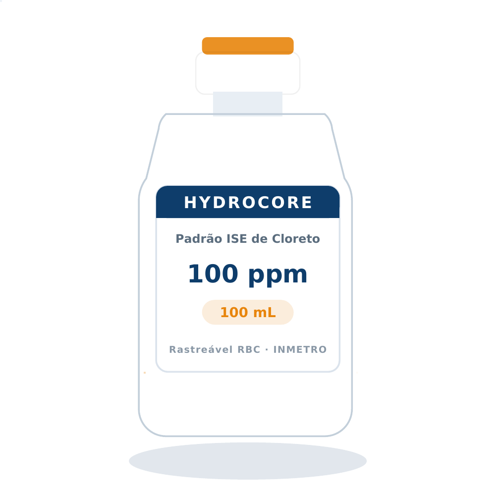 Solução Padrão de Cloreto 100 ppm para ISE — 100 mL