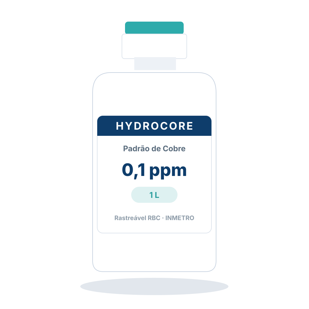 Solução Padrão de Cobre 0,1 ppm para ISE (1 L)