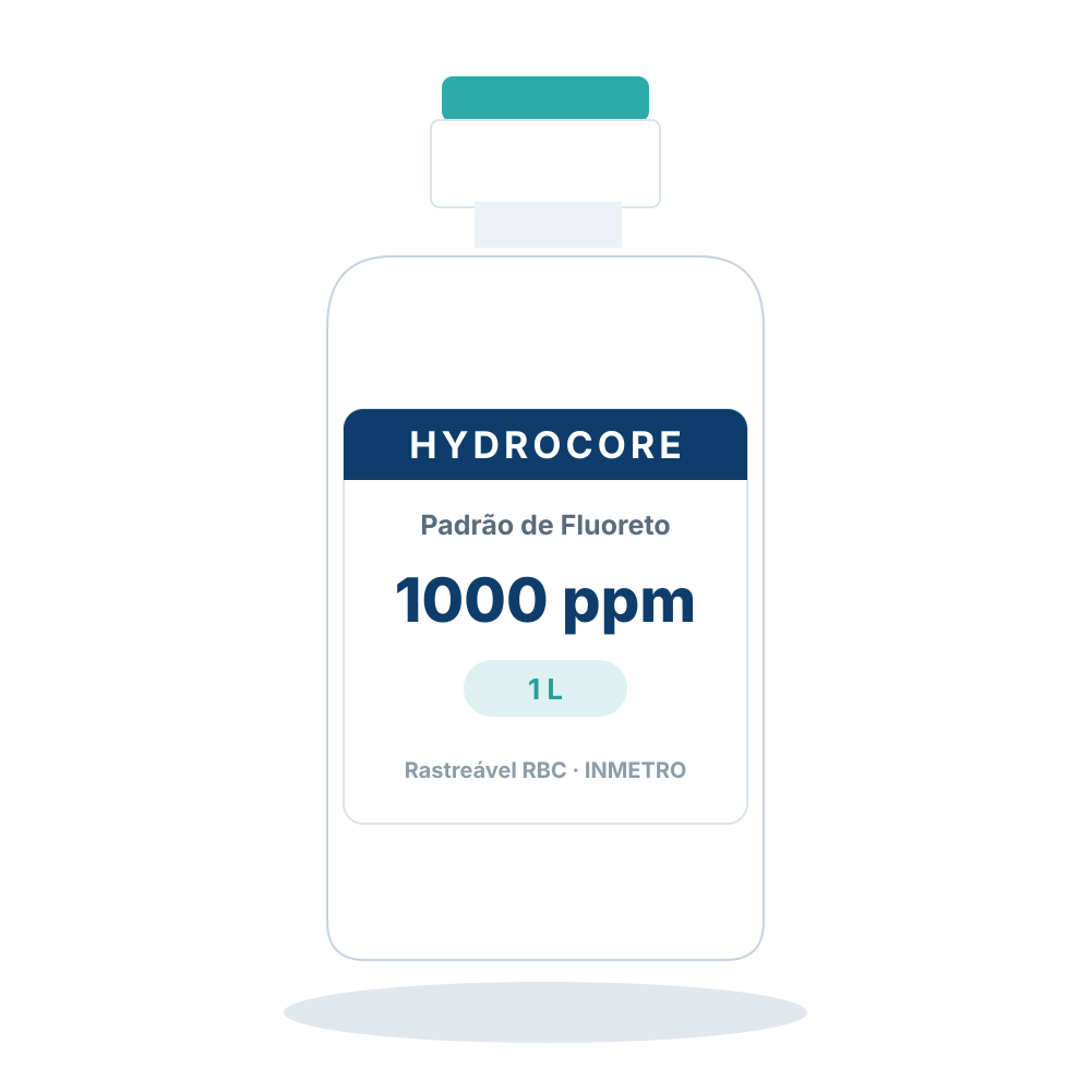 Solução Padrão de Fluoreto 1000 ppm para ISE (com TISAB III)