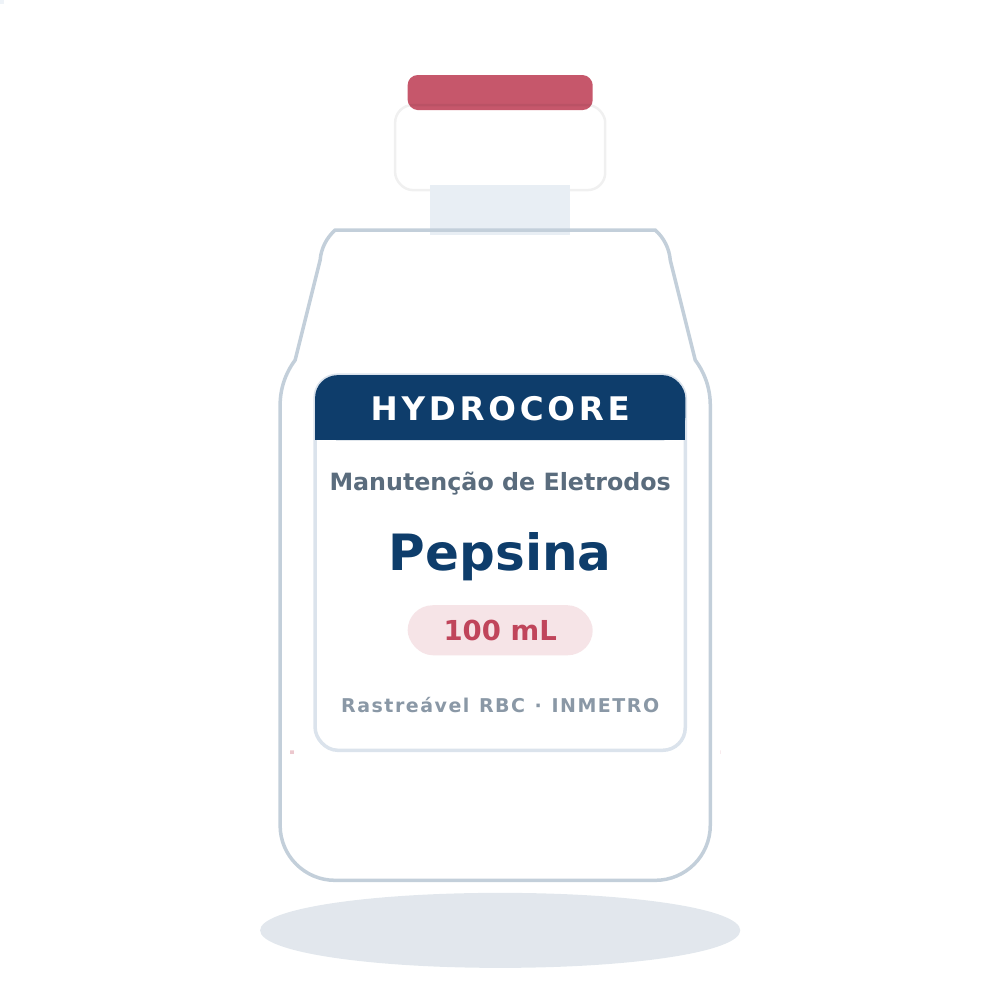 Solução de Limpeza (Pepsina/HCl) — 100 mL