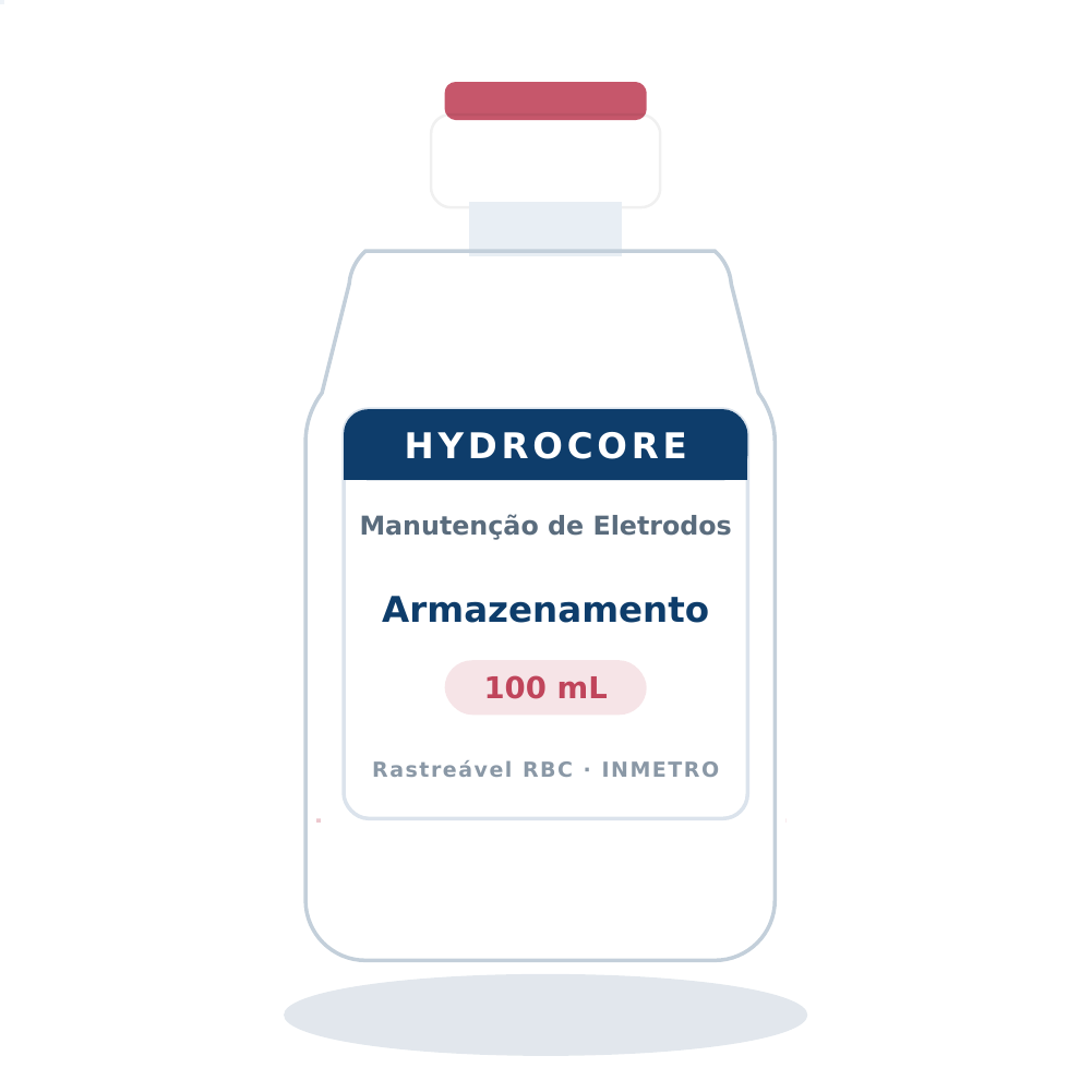 Solução de Armazenamento de Eletrodos — 100 mL