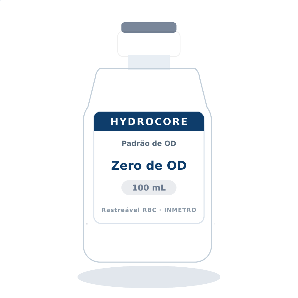 Solução de Oxigênio Zero (OD) — 100 mL