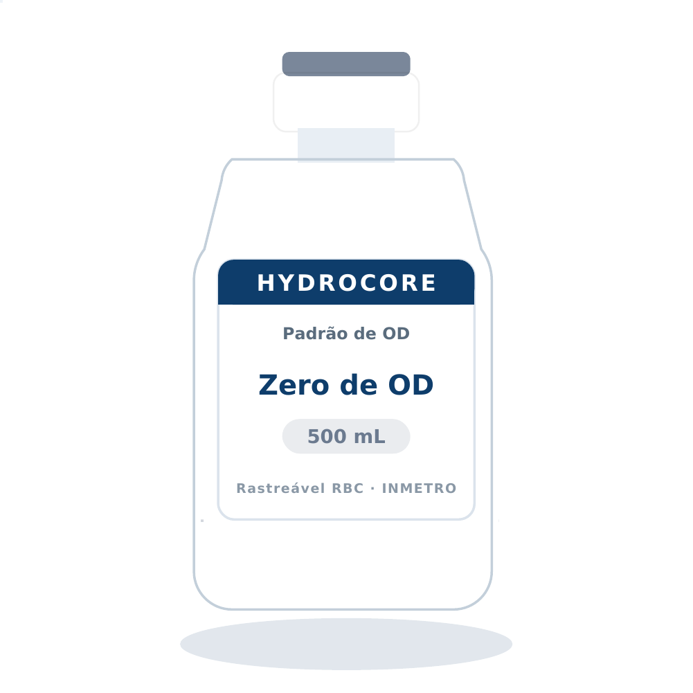 Solução de Oxigênio Zero (OD) — 500 mL