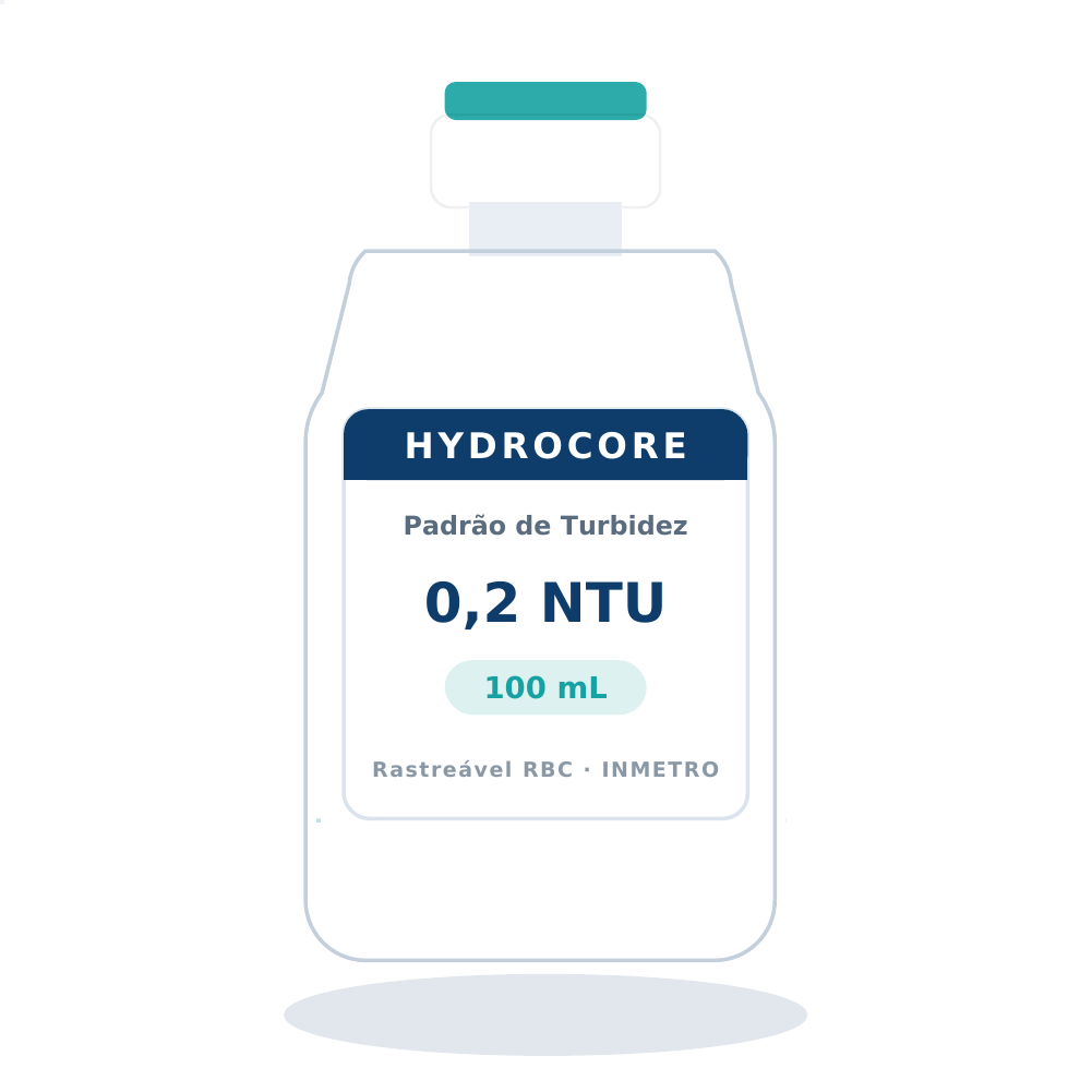 Solução Padrão de Turbidez 0,2 NTU — 100 mL