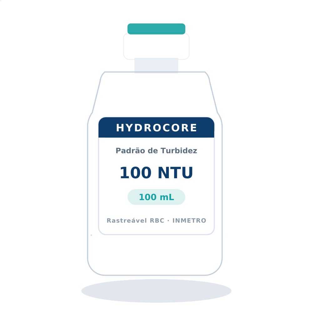 Solução Padrão de Turbidez 100 NTU — 100 mL