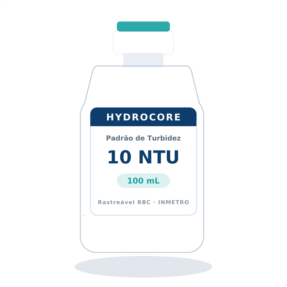 Solução Padrão de Turbidez 10 NTU — 100 mL