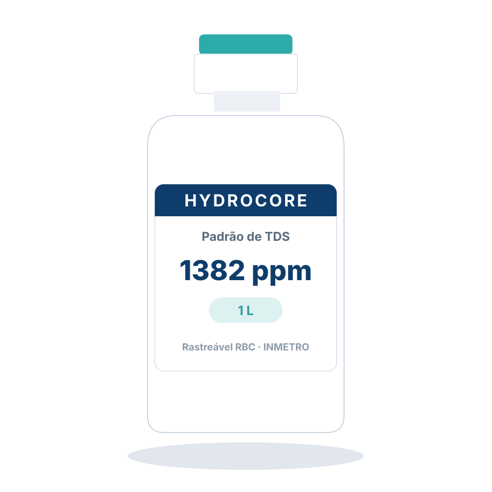 Solução Padrão de TDS 1382 ppm a 25 ºC (1 L)