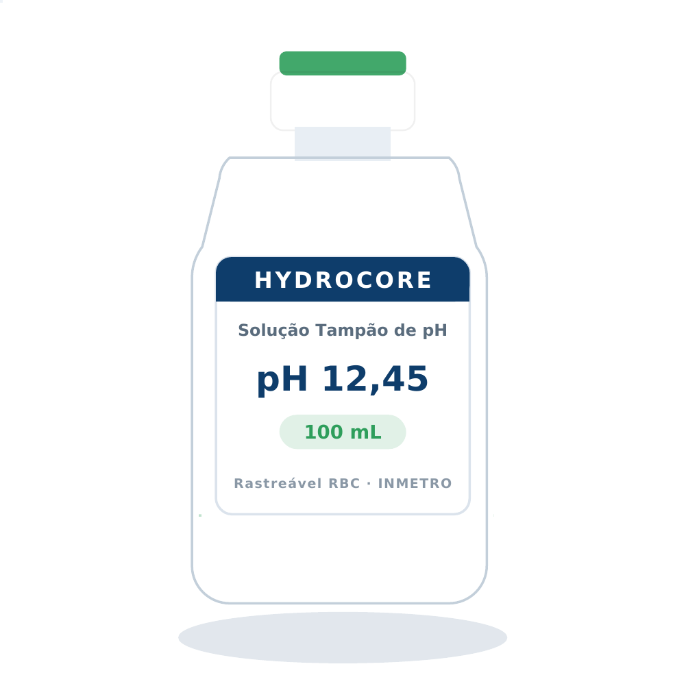 Solução Tampão pH 12,45 a 25 ºC — 100 mL
